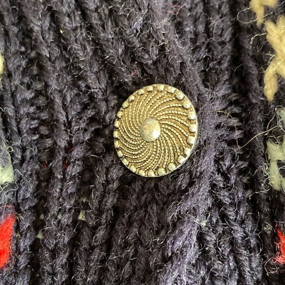 VTG Alicia of Denmark  100% Virgin Wool Cardigan Sweater - Picture 3 of 7